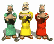 three men