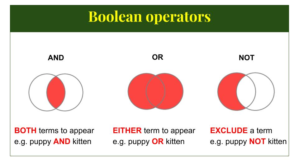 Boolean search